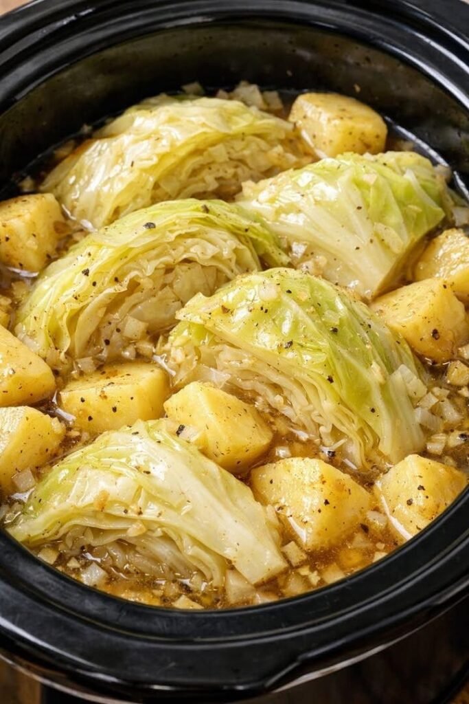 Slow Cooker 4-Ingredient Cabbage and Potatoes: Simple, Hearty, and ...